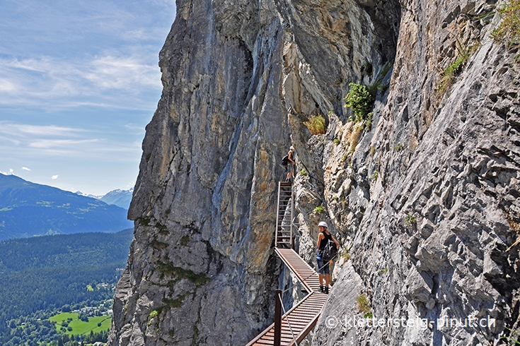 Klettersteig Pinut - Flims
